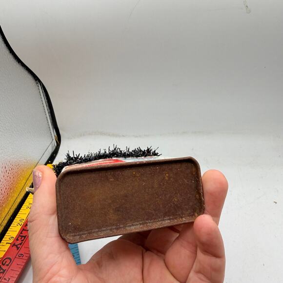 Halloween Decor Assemblage - Mummy in Bandage Tin - Picture 9 of 11